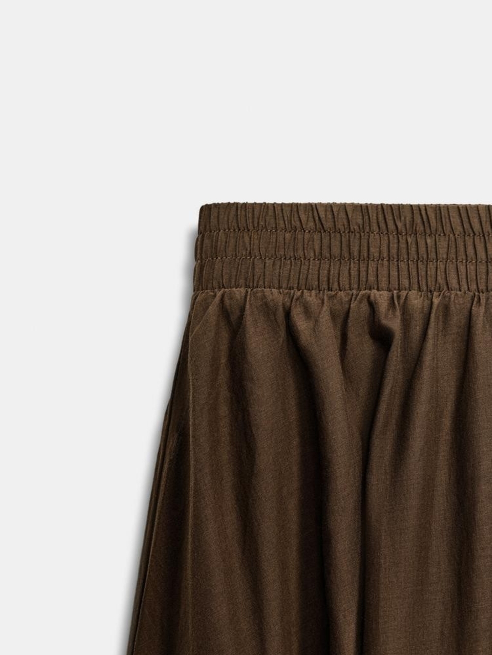 Zara Brown LAYERED MIDI SKIRT - Picture 6 of 8